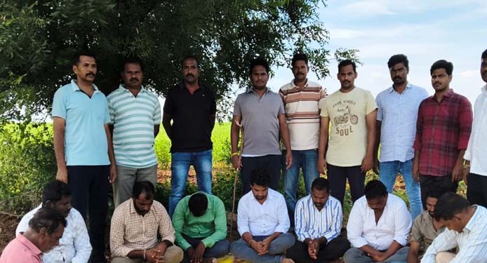 Police Raid on Gambling Camp 9 Arrested